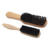 2 PCS Beard Brush Ergonomic Handle Mustache Straightening Beard Grooming Styling Brush for Men