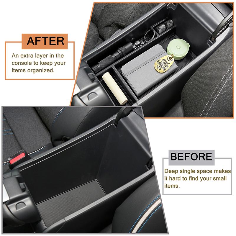 SixthSmoy Car Armrest Storage Box For Honda HRV 2025 2025 Center Console Organizer Insert Tray Interior Accessories