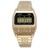 CASIO Digital Wristwatch Vintage Series Reissue Design A1100G-5 Unisex Gold Overseas Model
