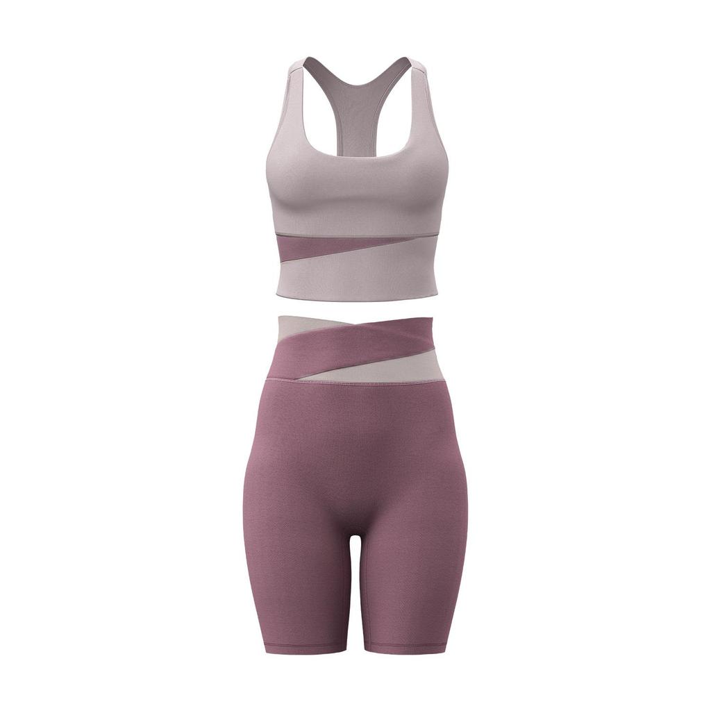Color-Matching Breathable Sports Suit: High-Elastic Yoga & Fitness Set for Women