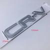 1pcs for Honda CR-V CRV ABS high quali Silver Black car Emblem Fender side Rear tail trunk badge sticker Decal styling