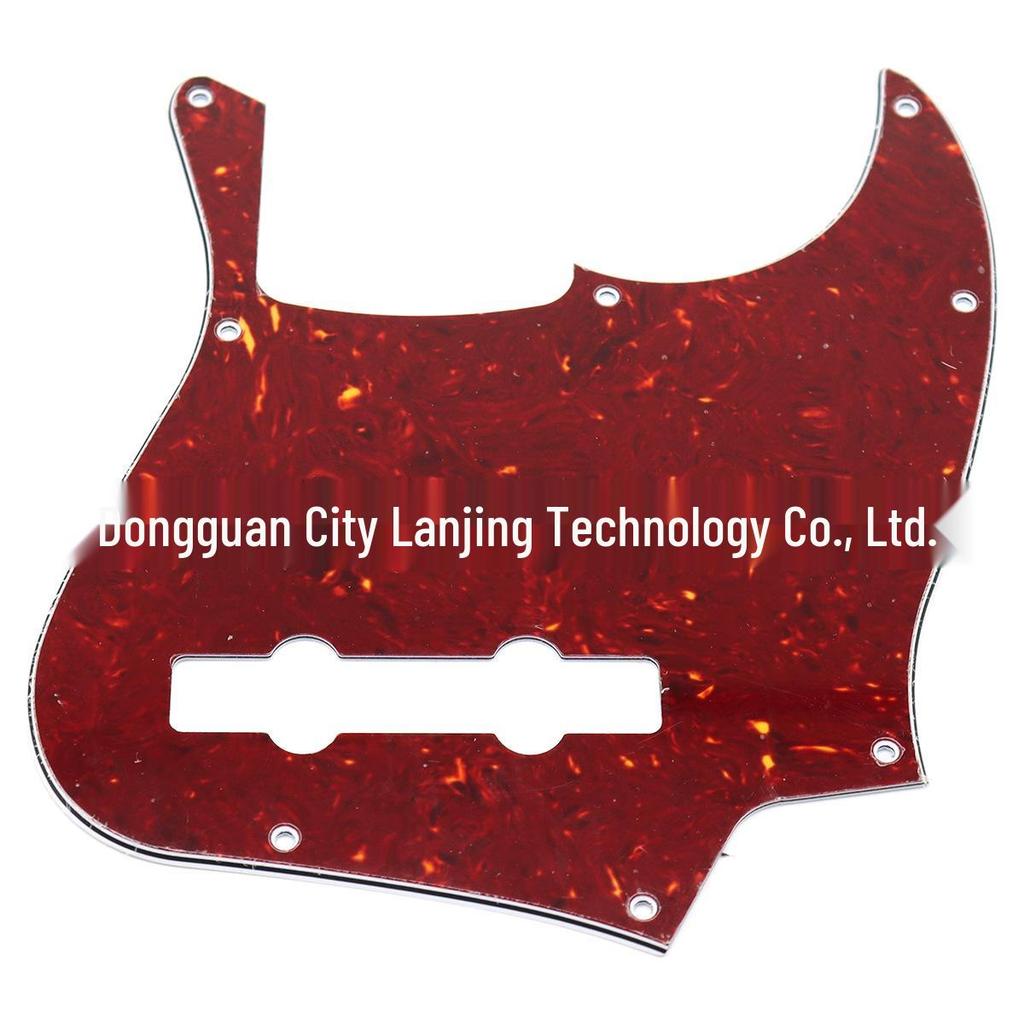 Battipenna a 10 fori per Jazz Bass a 5 corde, Protezione antigraffio, Multicolore