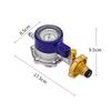 Home Use Tanks Pressure Regulator With Gauge Safe Explosions Proof Valves Low Pressure Valves For Cooking