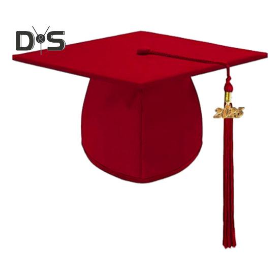 

Выпускной колпак с кисточкой, шляпа бакалавра, эластичное унисекс-выпускное платье, аксессуар, шляпа для церемонии вручения дипломов магистратуры