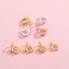 925 Sterling Silver Jewelry Accessories Lobster Spring Clasps With Open Ring for DIY Necklace Bracelet