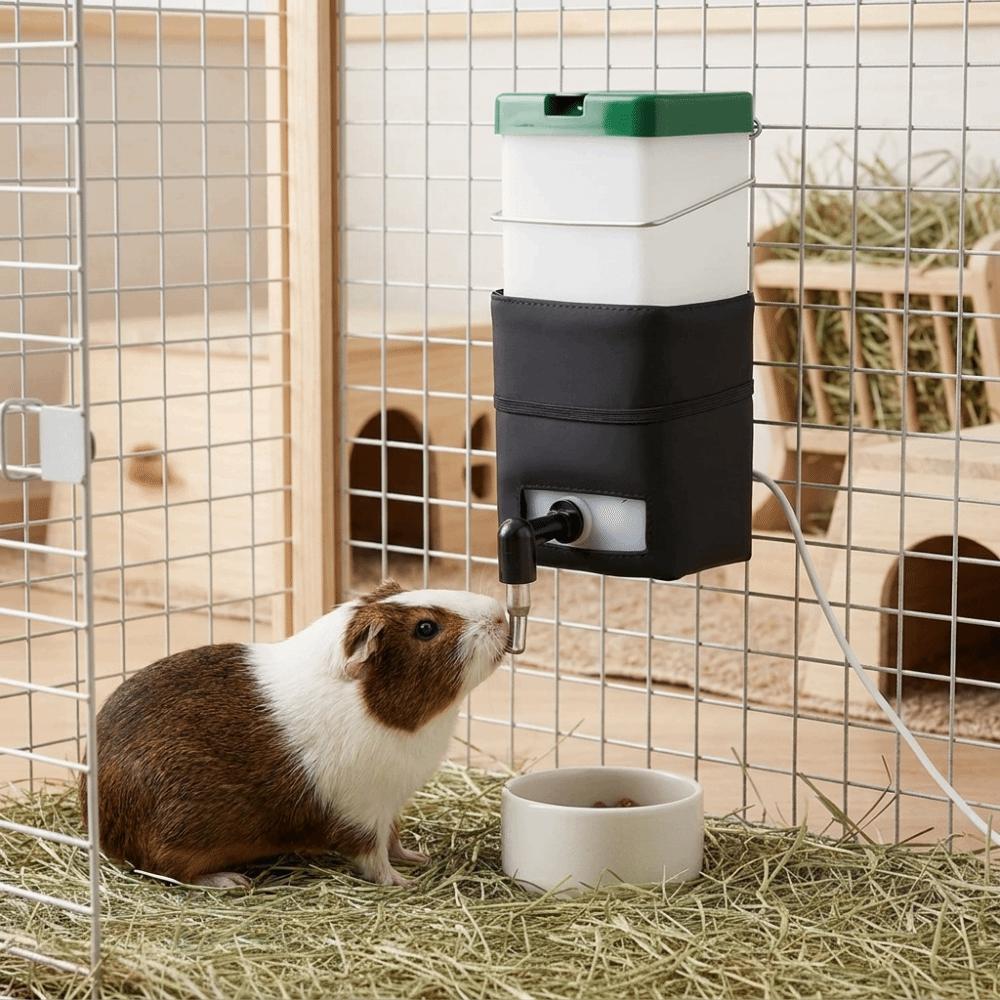Leak-Proof Heated Rabbit Water Bottle Large Capacity Rabbit Drinking Bottle Small Rodents