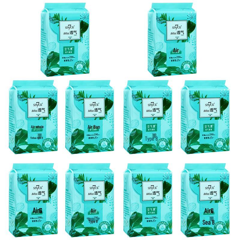 Space 7 Miss Breathable Silky Cotton Sanitary Napkins