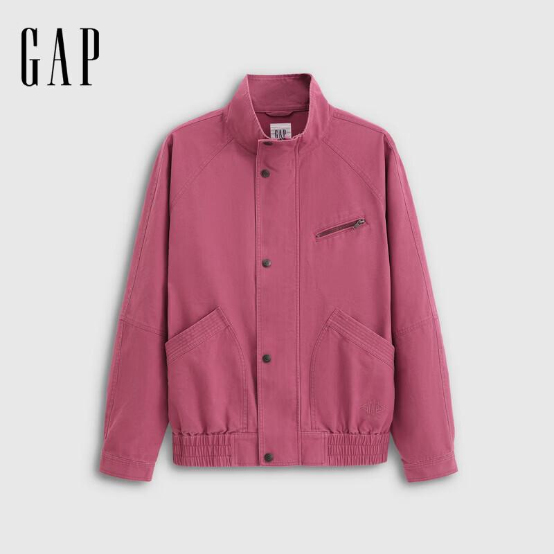Gap Herrenjacke mit lockerem Schnitt und Stehkragen