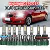 Car LED Headlight High Power Canbus Turbo Lamp with External Drive 6000K Car Light DC12V H1 H4 H7 H11 9005 9006 9007 H13