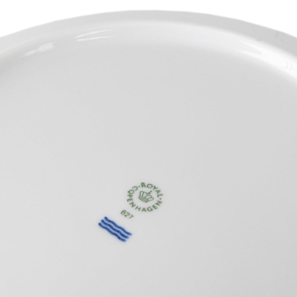 Royal Copenhagen White Fluted Plate, Flat Plate, Ordinary Plate, 27cm, 2408627, 1017404 [Parallel Import]