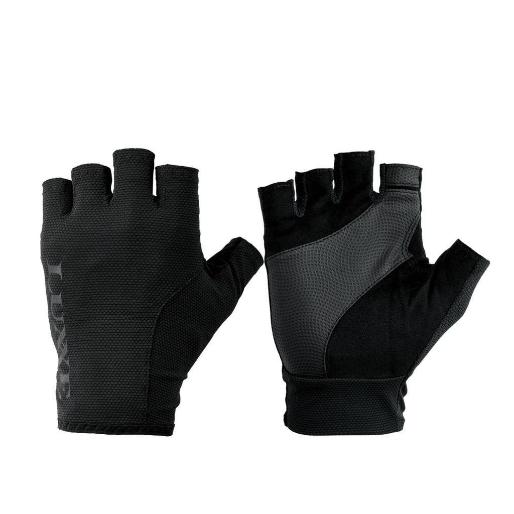 Gamakatsu Luxe TEOTECT Short Finger Gloves Black M LE7002 #1