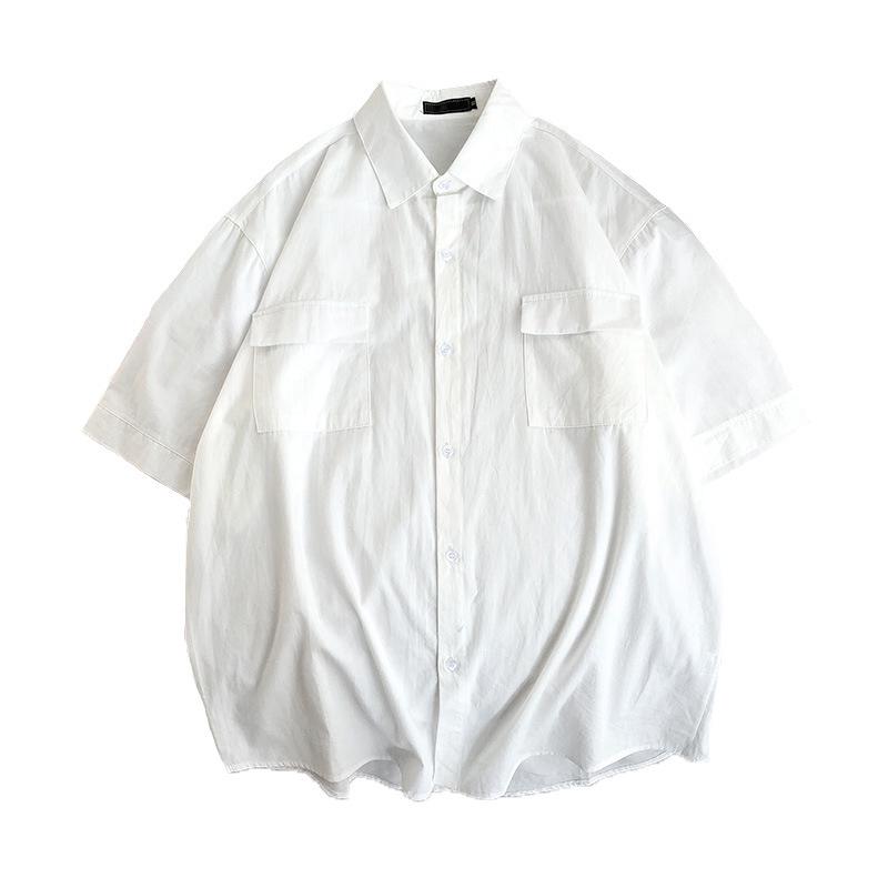 Korean Style Men's Summer Short-Sleeved Trendy Casual Shirt