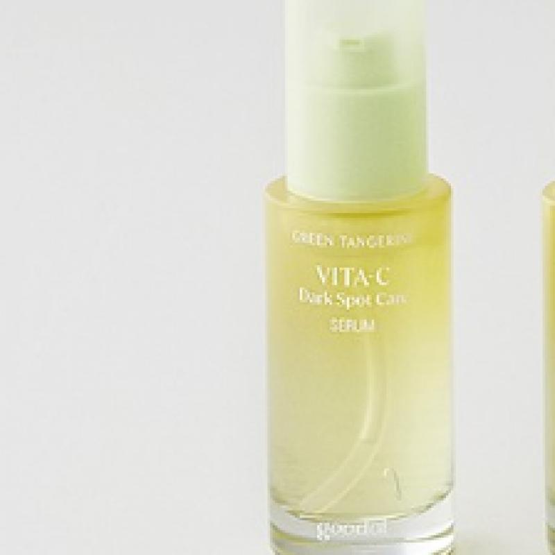 Goodal Green Tangerine Vita C Blemish Care Serum Cream Double speCial Set 2 Serums 30ml 40ml Cream 2 Eye Cream 15ml