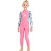 2.5mm Kids Wetsuit Girls Full Body Long Sleeve Thermal Dive Suit Snorkeling Surfing Jellyfish Protection