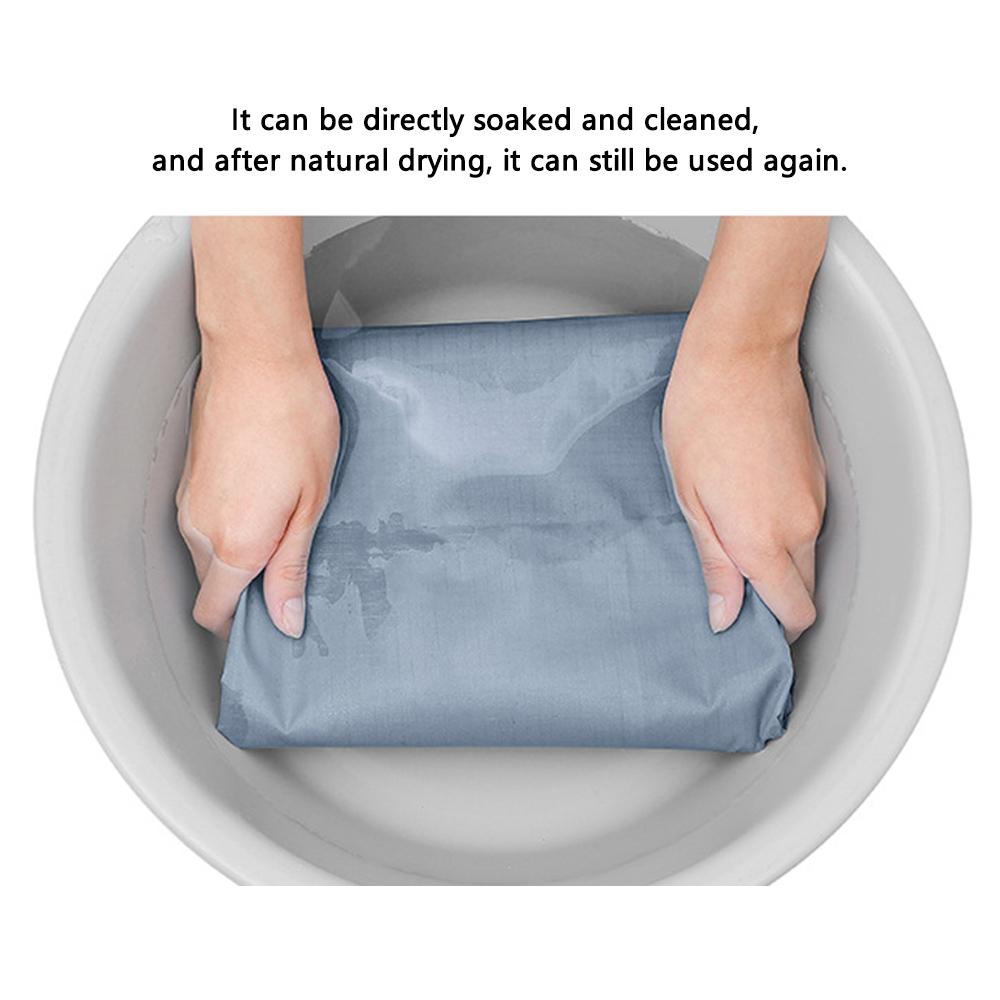 

MOHO&HOME MDJ-6185 Bed Bottom Storage Bag Transparent Foldable Oxford Cloth Quilt Clothing Organizing Box Type A