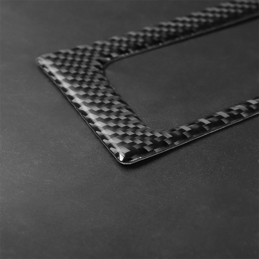 6 Pcs Carbon Fiber Central Control Dashboard Cover Trim For Chrysler 300 2011+