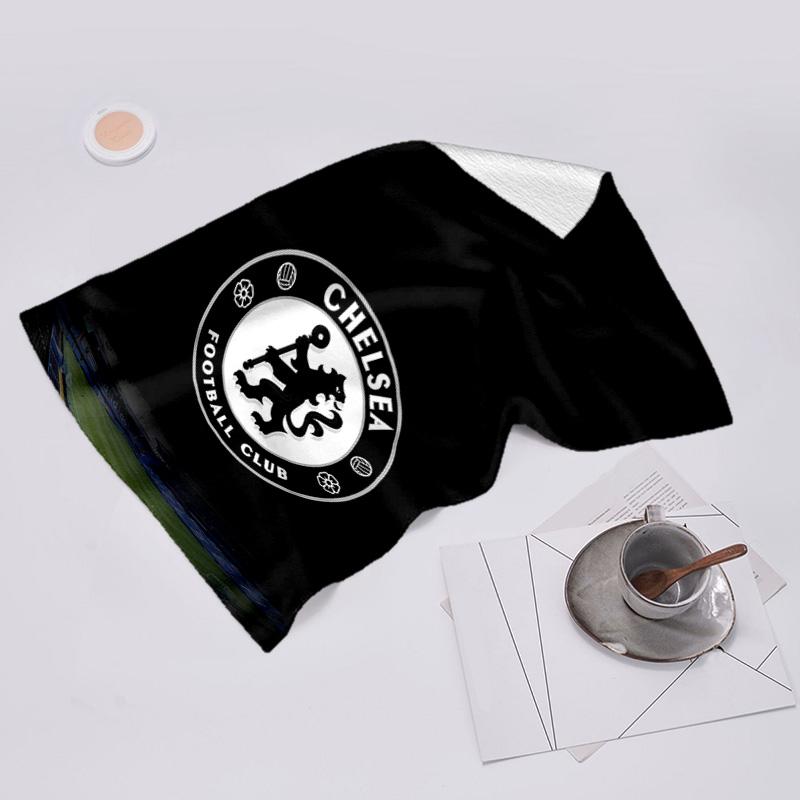 Proof Beach Towel with Chelsea FC Logo Pattern - Soft,absorbent,quick-drying,machine Washable - Perfect for Swimming,camping,bathing