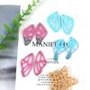 Earring Pendant Resin Molds Silicone Mold Butterfly Pendants Epoxy Crafts Jewelry Making Casting Mould Keychain Molds