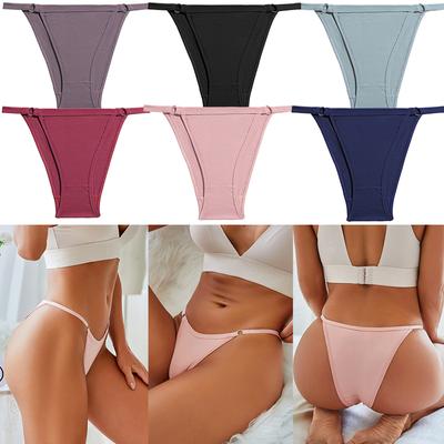 3 unids/set de bragas de algodón, ropa interior Sexy de cintura baja para mujer, M-2XL, calzoncillos de algodón para mujer, lencería suave femenina