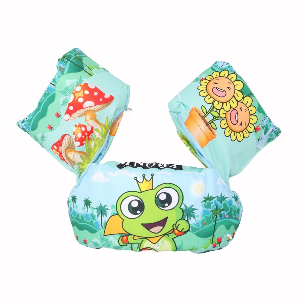 Children's Life Jacket Swimming Float Arm Band Cartoon Emergency First Aid Buoy for Pool Safety