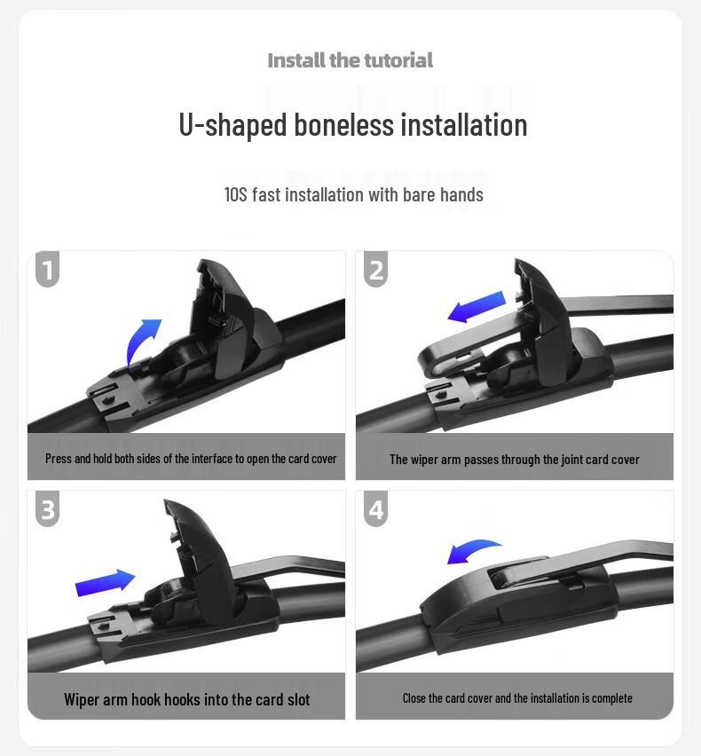 Wiper Blades & Rubber Strips for 2017-2018 Haval M6 & 2019 Great Wall Motors