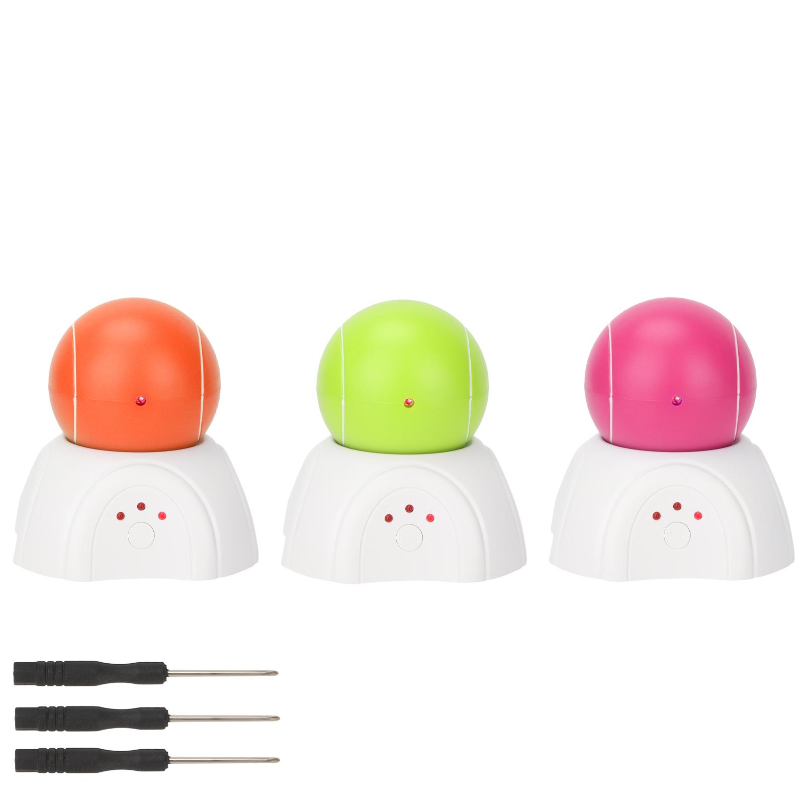 

Cat 360 Degree Rotating Ball Automatic Rolling Interactive Playing Balls with Red LED