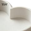 Earring Display Stand Heart Shaped Jewelry Tray, 3D Printed Ring Necklace Holder, Bedside Trinket Dish Romantic Desktop for Dresser Bedroom