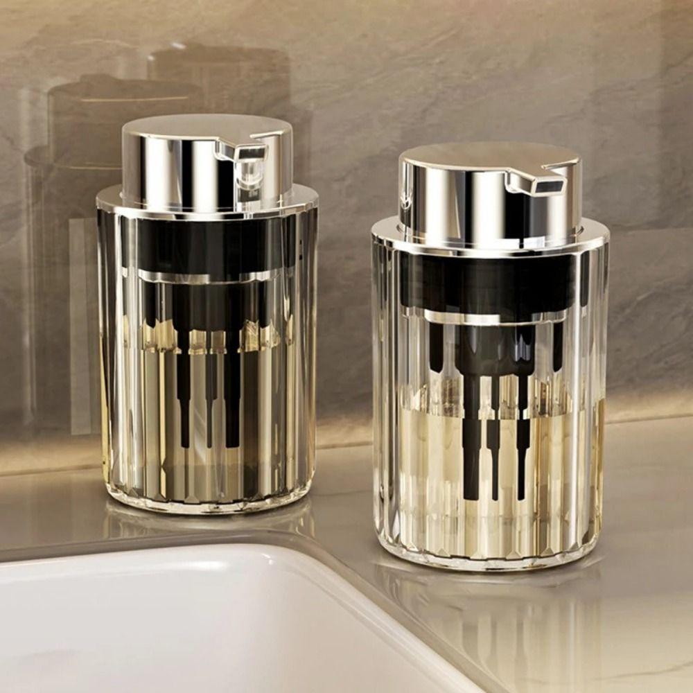 Push-type Mousse Bottle Refillable Foam Pump Jar Premium Foaming Soap Dispenser  Conditioner