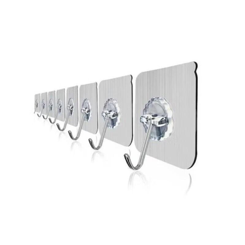 Transparent Adhesive Wall Hooks