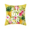 Plant Flower Creative Letter Pattern Printing Cover Car Sofa Cushion Cover Luxury Home Decoration Cushion Cover