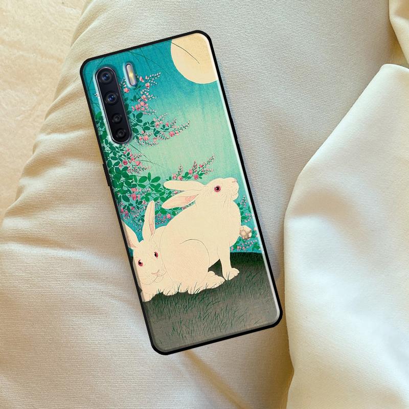 Japanese Style Art Japan Case For Oppo A96 A76 A16 A18 A38 A58 A78 A98 A74 A94 A54 A80 A60 A40 A15 A17 A57 A5 A6 Pro