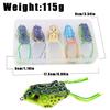 Artificial Bass Fishing Lures Frog Crankbait Bass Soft Swimbait Lures Wit Fishing Hooks Fishing Bait