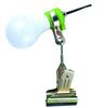 Fujikura Plant Growth Clip Lamp, Indoor/Outdoor Use, KY-08W-SC, White, Approx. 139mm Long X 70mm Diameter