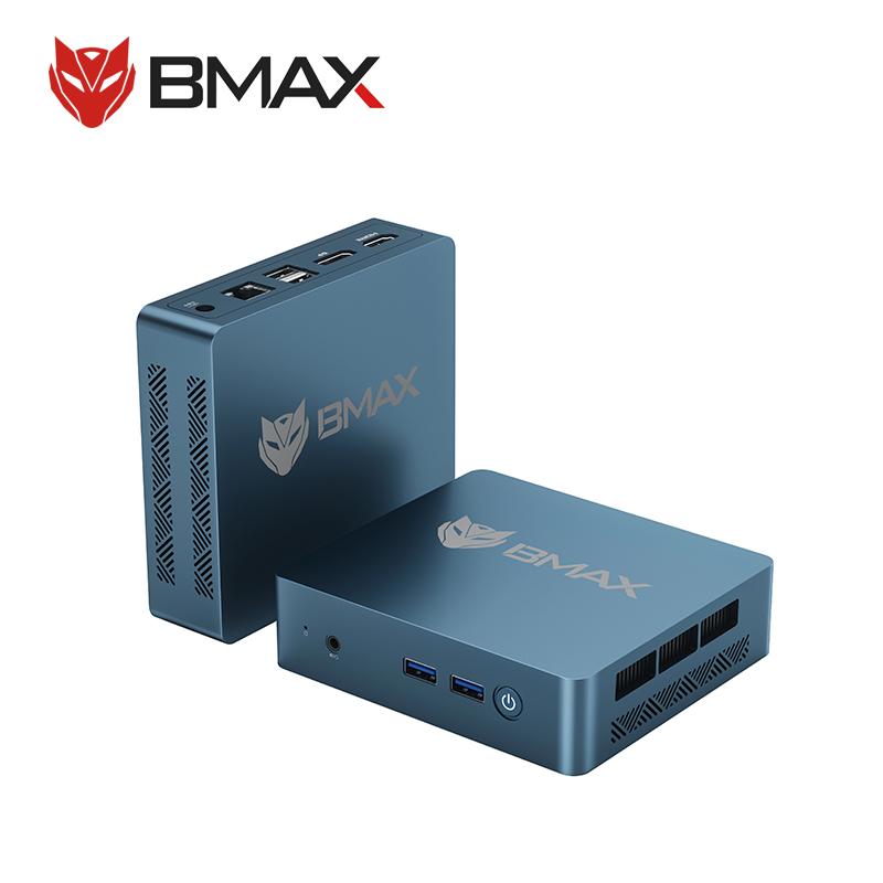BMAX B2 Power Nový Mini PC Windows 11 PC HDMI Intel 5205U 8GB RAM 256GB SSD Intel UHD Graphics WiFi Bluetooth