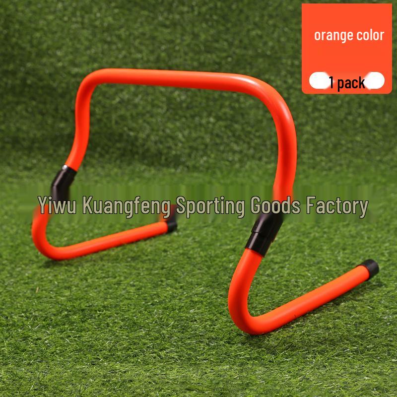 2-Speed Adjustable Football Training Hurdles - Multi-Functional, Foldable Obstacle Bar for Physical Training