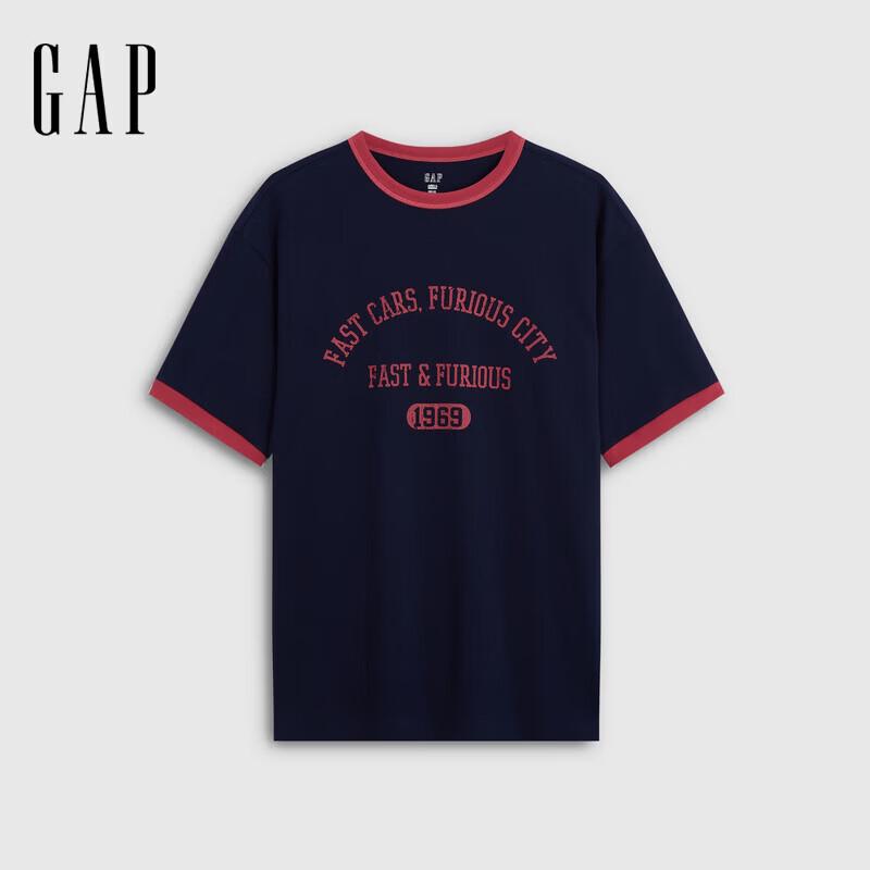 GAP Men's American College Style Cotton Graphic Tee
