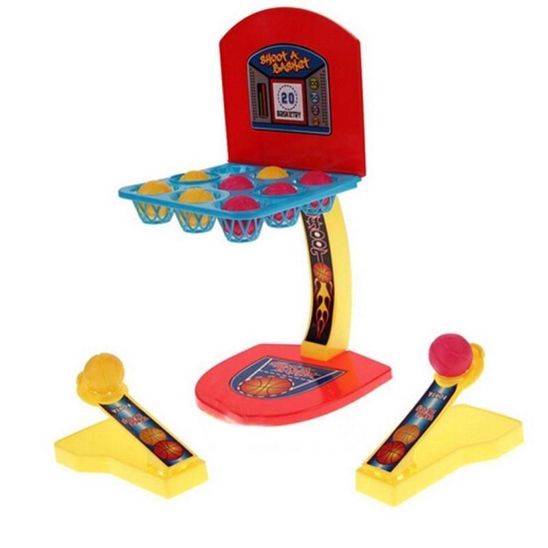 So lustig!Mini Finger Auswurf Basketball Schießen Zusammengebaute Maschine Hand-Auge Gehirn