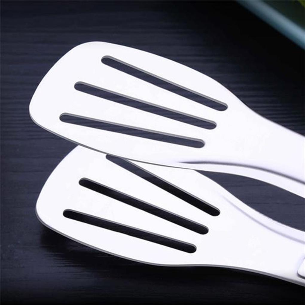 [cookings] Stainless steel kitchen tongs (24x4.5cm)