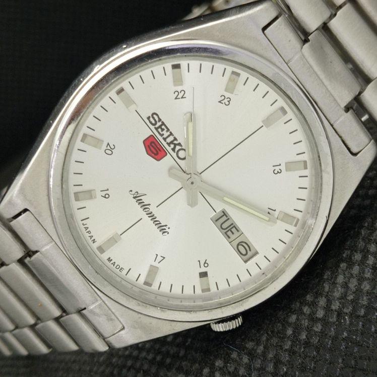 

Б/У винтажные мужские часы SEIKO 5 AUTO 7009A из Японии, D/D, серебряные, 608d-a315685-2 SKU608d-a315685