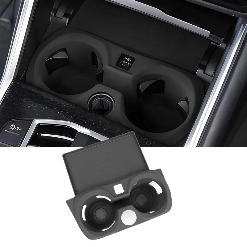 For BMW 3 Series I3 I4     2024 2025 G20 G26 Car Accessories Silicone Cup Holder Mat Cover Trim Tools Interior