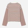 Thursday Island Stripe Crop Sweatshirt T262mst906w