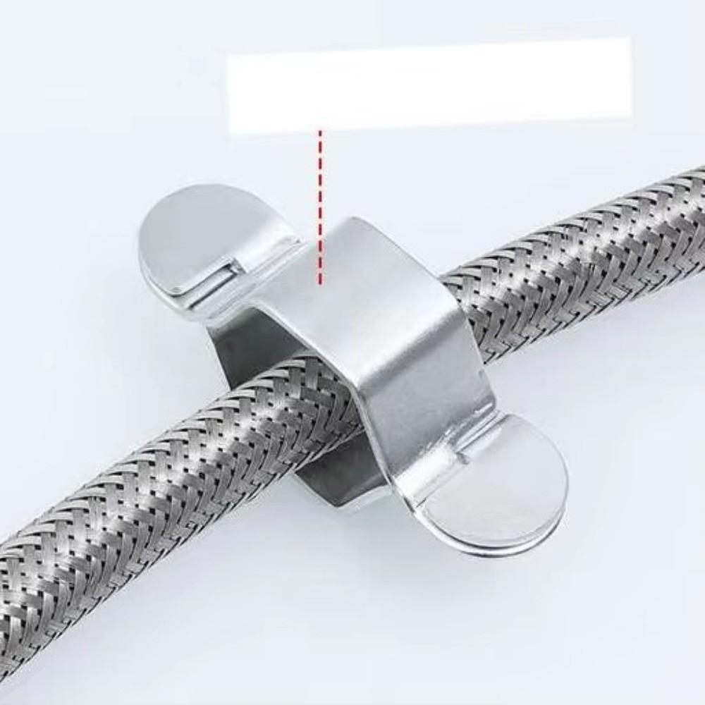 1/5Pcs Durable Stainless Steel Hexagon Nut Wrench 4-point Detachable Hex Wrench Reusable Faucet Wrench Bathroom Repair