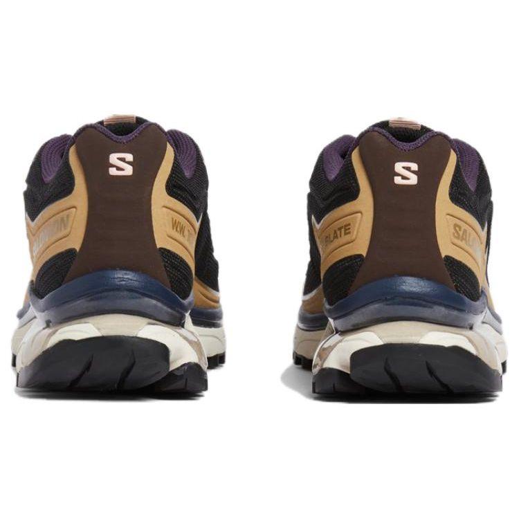 SALOMON Wood Wood  Xt-Slate Advanced Slip-Resistant Durable Lightweight Low-Top Outdoor Functional Shoes Unisex Shoes Black Brown 472564