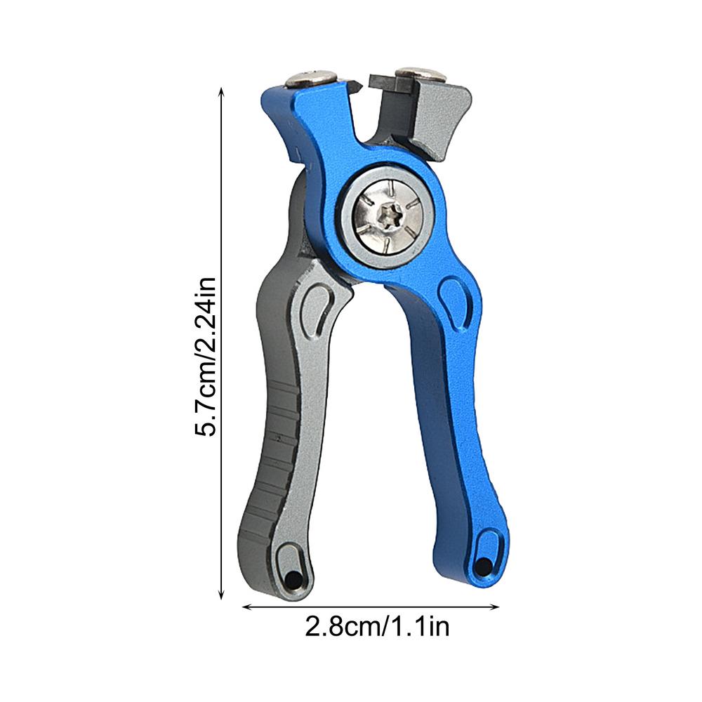 Fishing Wire Shear Mini Fishing Equipment Portable Scissor Fishing Gear Non-Slip Handle Multifunctional Tool For Hiking Outdoor