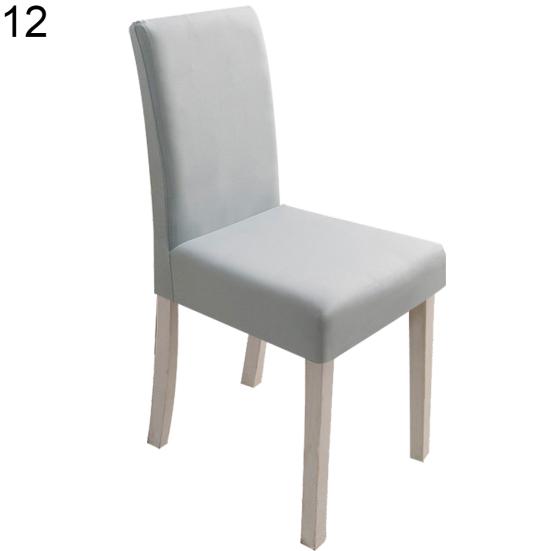 Talos Home Restaurant einfarbige, elastische, staubdichte Schutzhülle für Esszimmerstühle