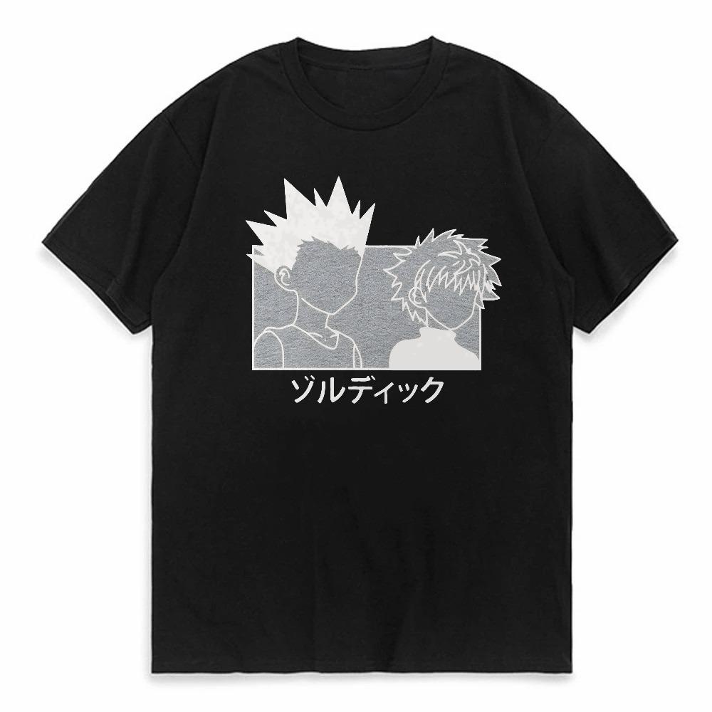 

Manga Hisoka Kawaii Hunter X Hunter T Shirt Killua Zoldyck Funny Cartoon Cute Anime Tshirt Kurapika HxH Devil Eye Tshirt 4XL
