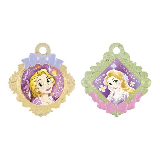 Surprise Egg Rapunzel Glitter Ring Collection