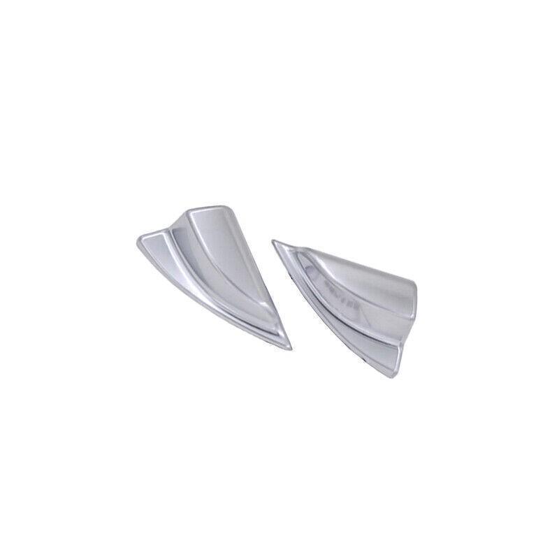 For Mazda CX-5 2013-2015 Matte Silver A Pillar Front Triangle Cover Trim 2PCS