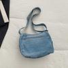 Borsa in Denim da Donna a Spalla per Pendolari Borsa a Tracolla di Grande Capacità