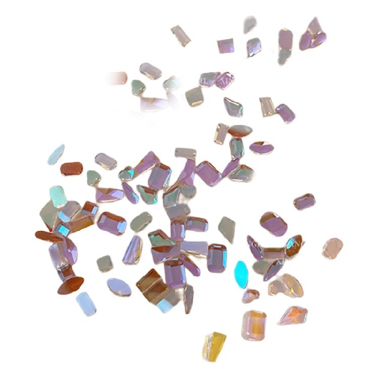 Luxury 3D Nail Art Crafts Rhinestones Charms Shiny DIY Nail Designs Crystal Gems
